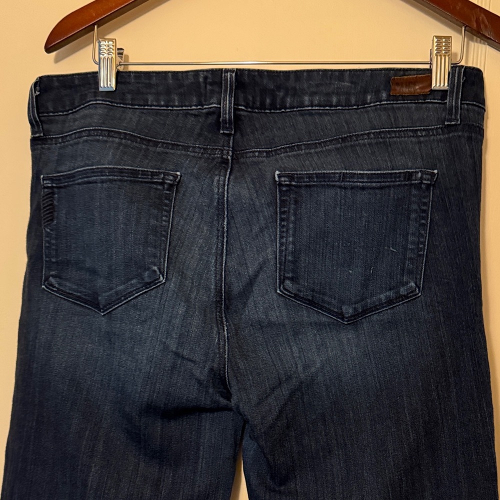 PAIGE Women's Midnight Blue Skinny Jeans size 32 - Picture 5 of 7